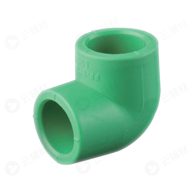 柏可威绿色PPR 90弯头25mm