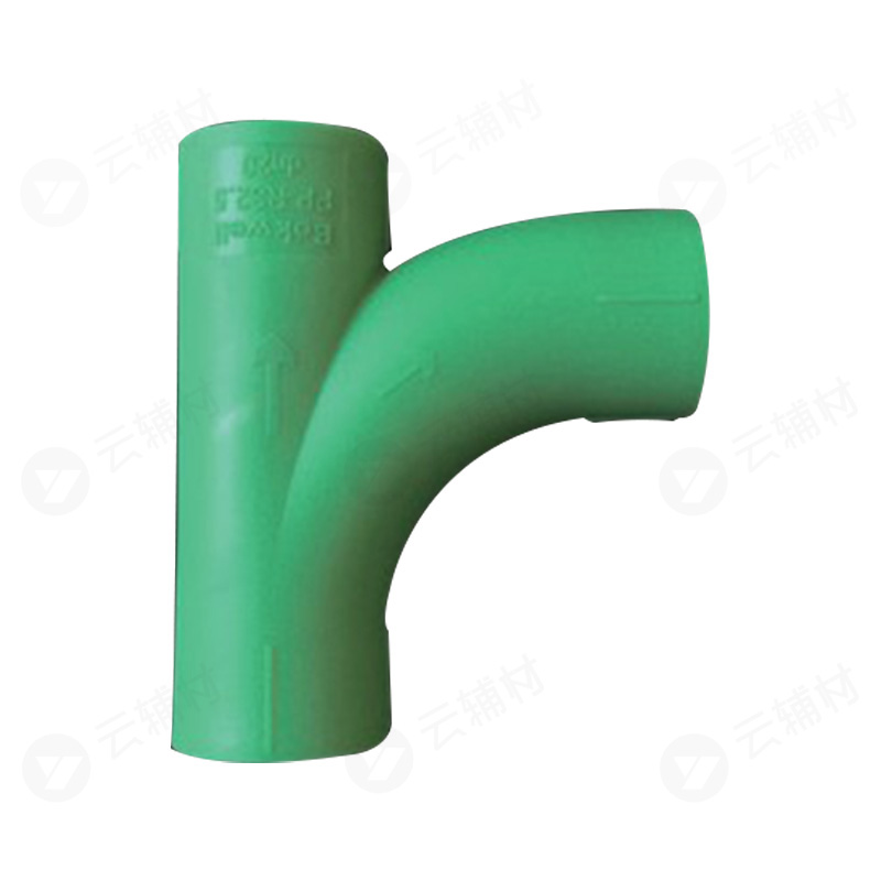 柏可威绿色PPR 顺水三通25mm