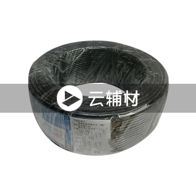 武汉二厂ZCBV1.5^阻燃电线 黑色 100米