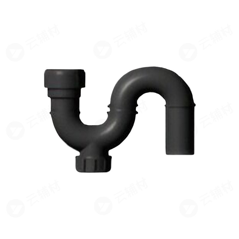 联塑HDPE管件 S型存水弯（带检口）DN50