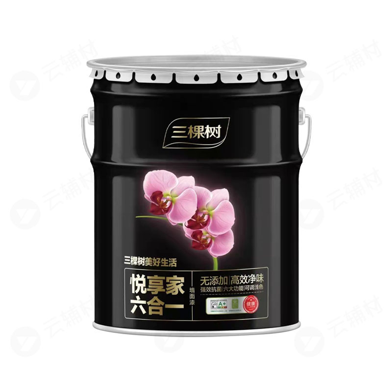 三棵树 悦享家六合一墙面漆 15L