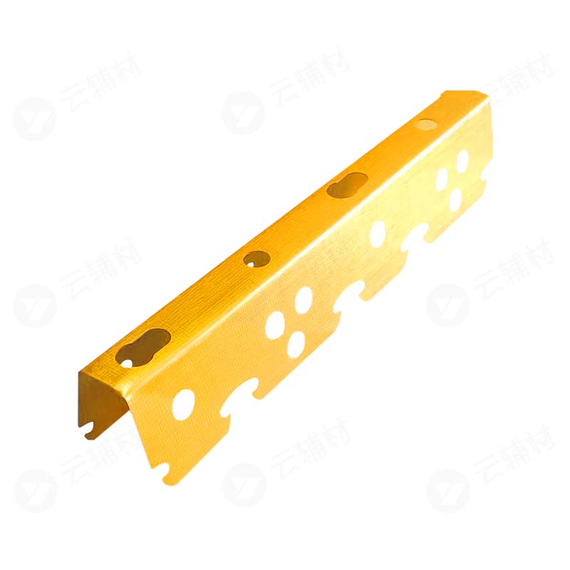 京振武国标吊顶龙骨卡式龙骨38*20*0.9-38卡主 (黄金)