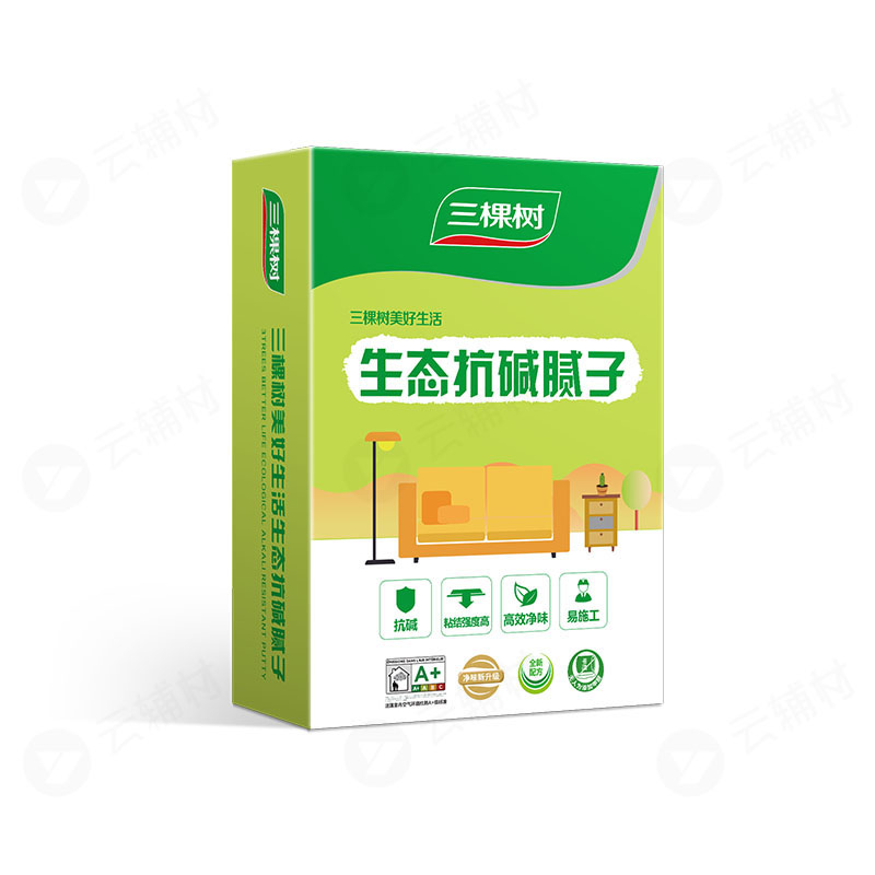 三棵树 美好生活生态抗碱腻子（中性）15KG