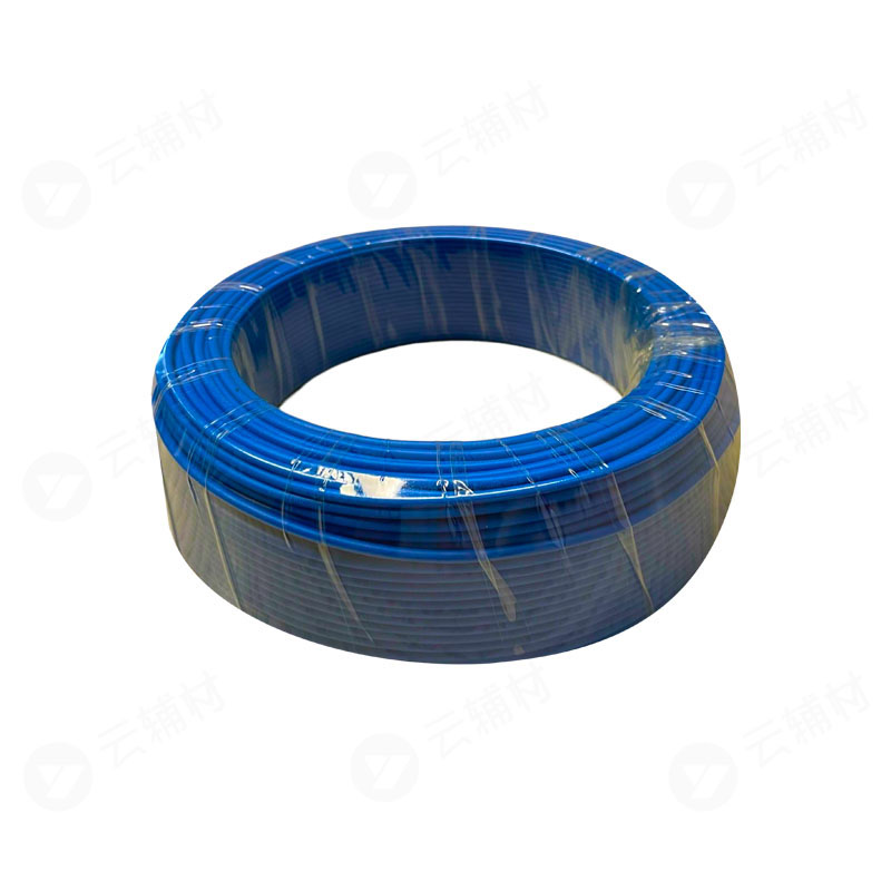 武汉二厂JZBV4.0^双层阻燃电线 蓝色 100米